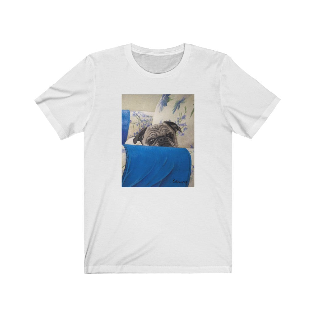 Custom T-Shirt (Armchair Pug)