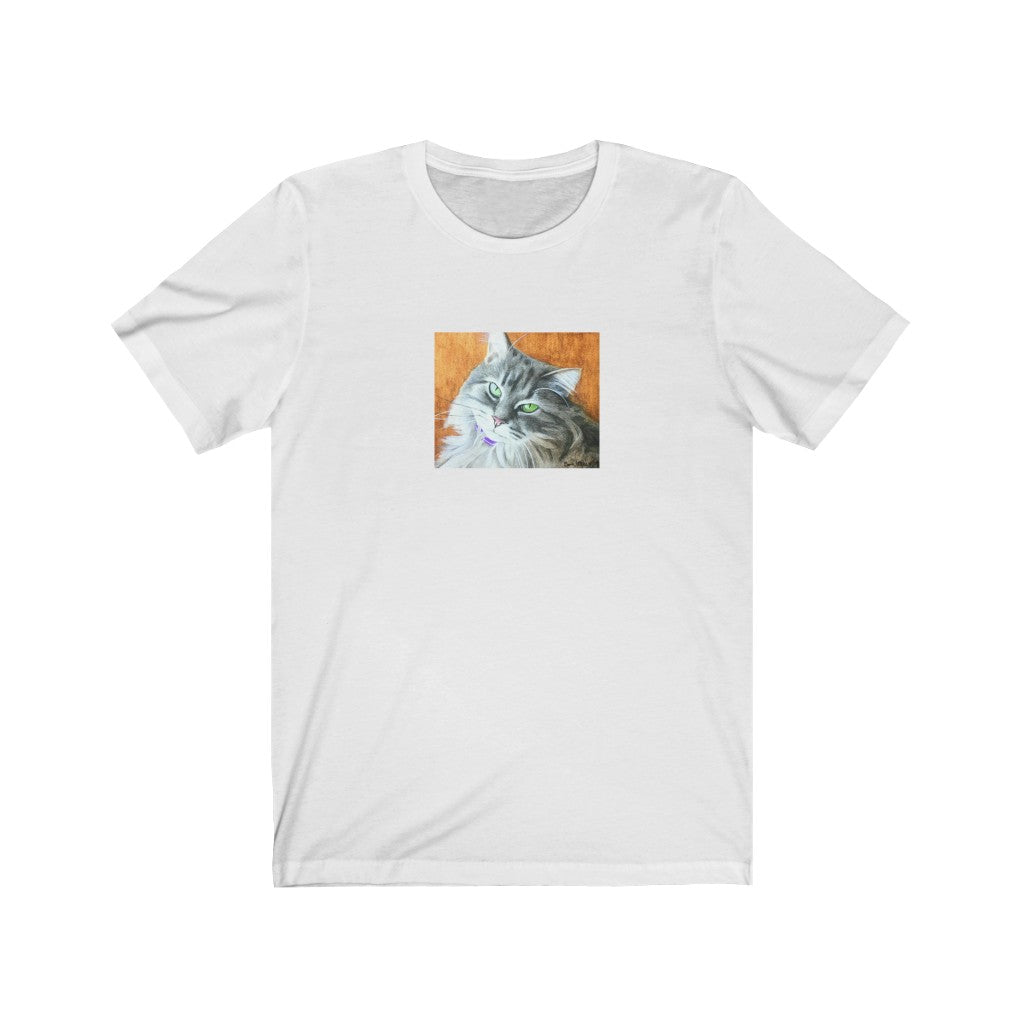 Custom T-Shirt (Yellow-Back Cat)
