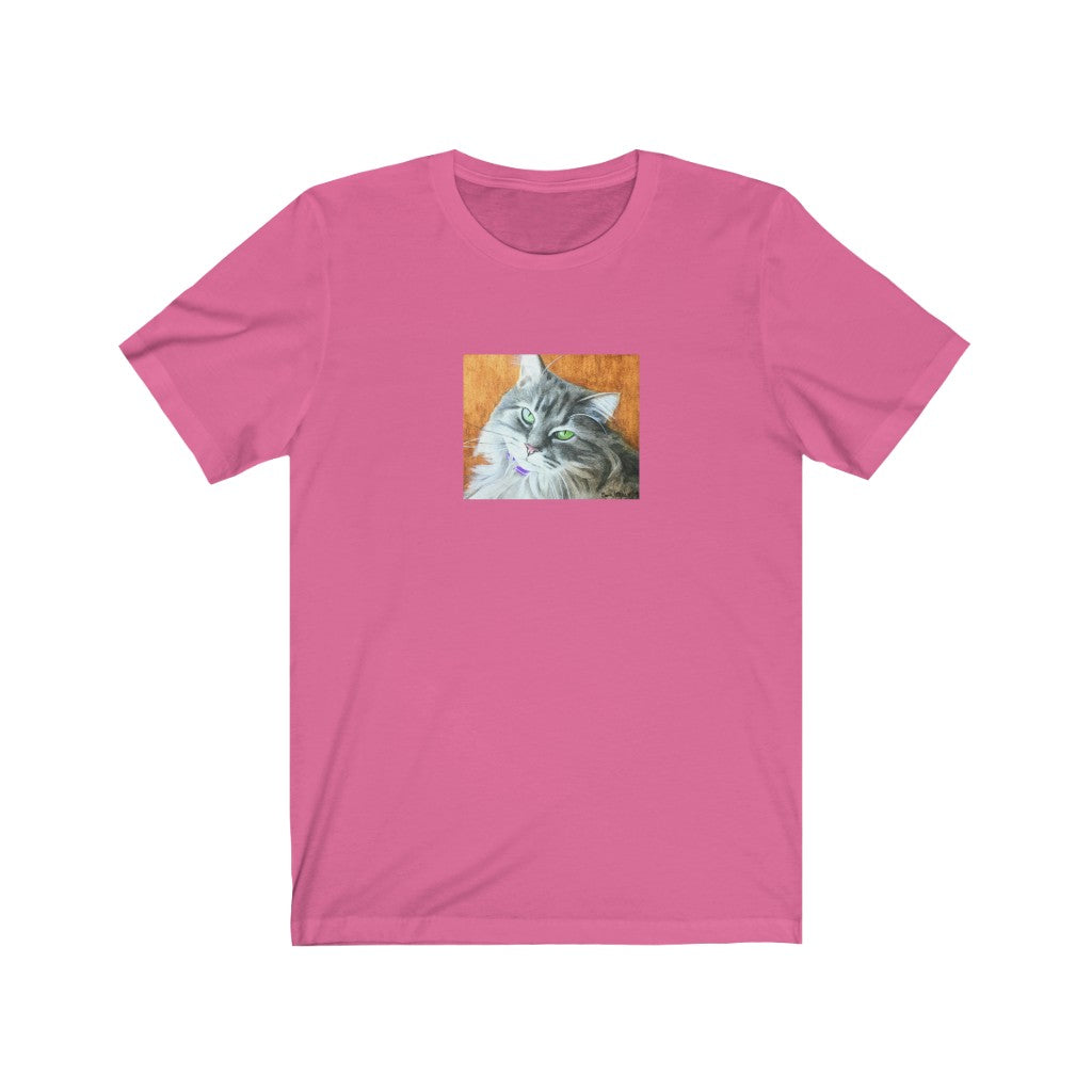 Custom T-Shirt (Yellow-Back Cat)