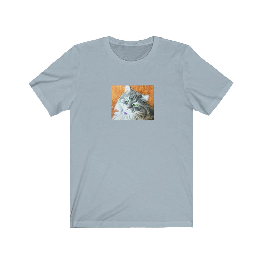 Custom T-Shirt (Yellow-Back Cat)