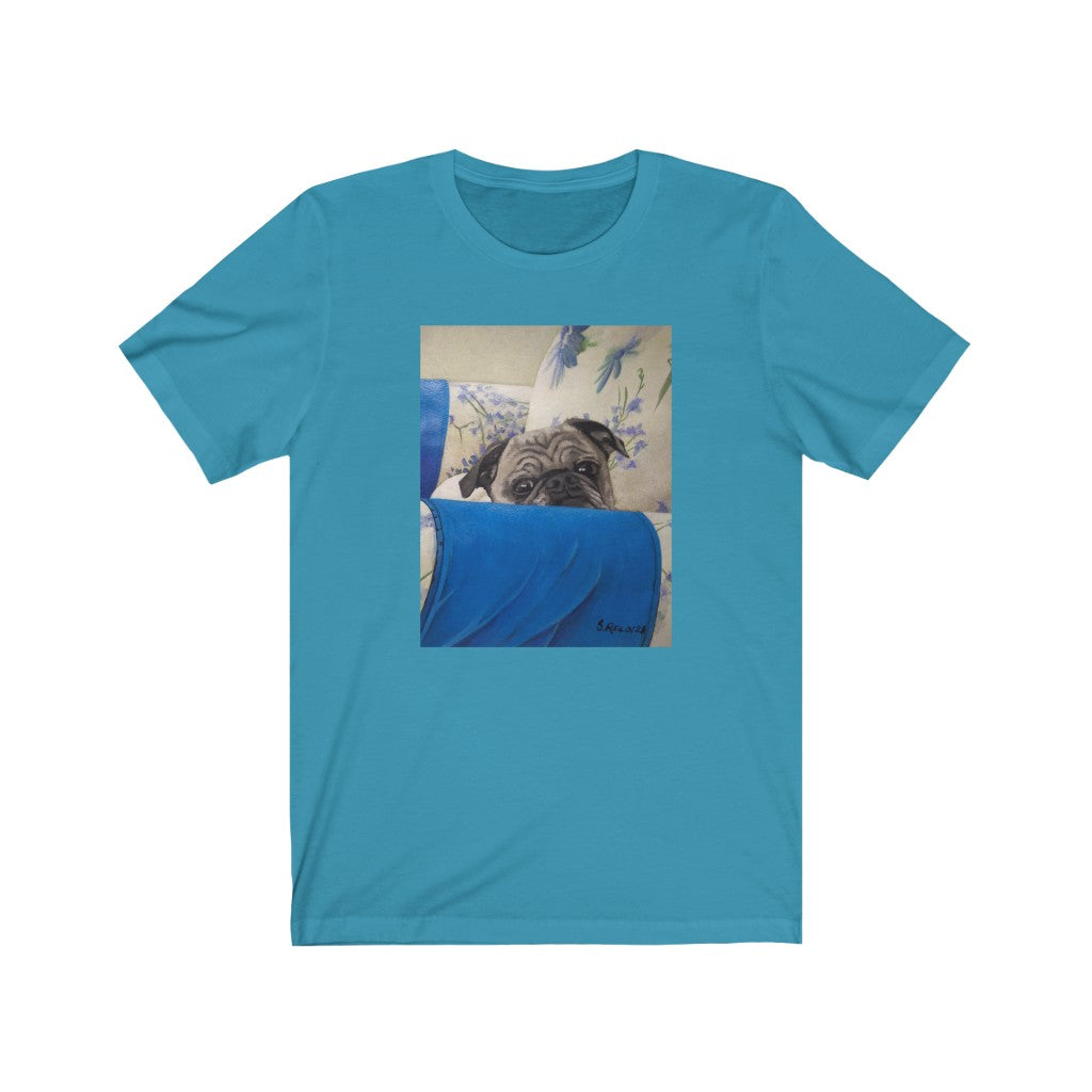 Custom T-Shirt (Armchair Pug)
