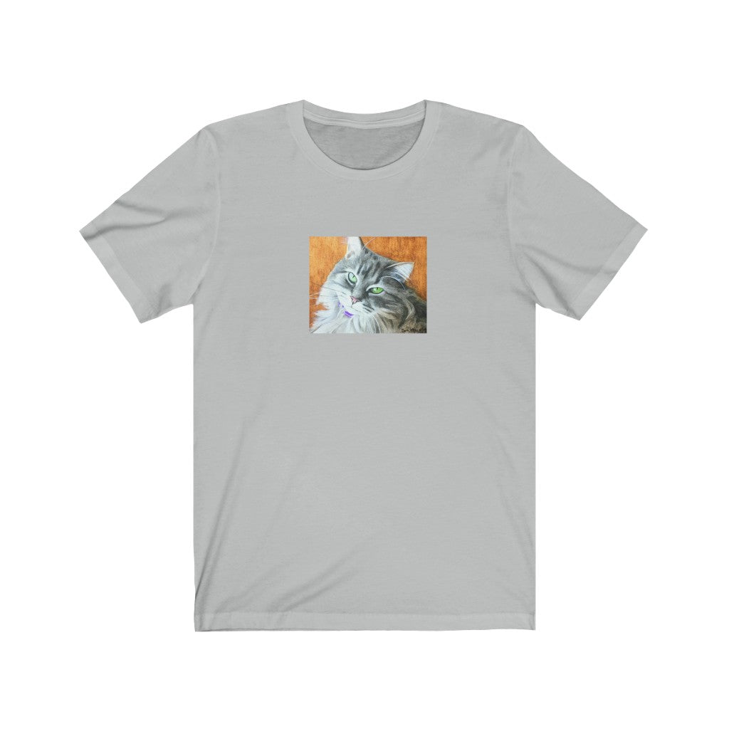 Custom T-Shirt (Yellow-Back Cat)