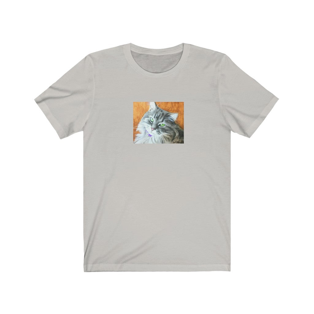 Custom T-Shirt (Yellow-Back Cat)