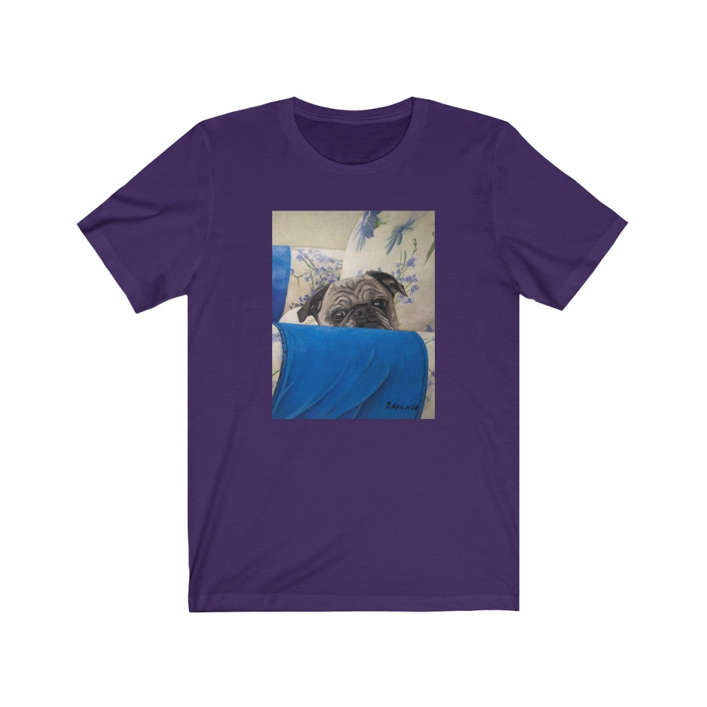 Custom T-Shirt (Armchair Pug)