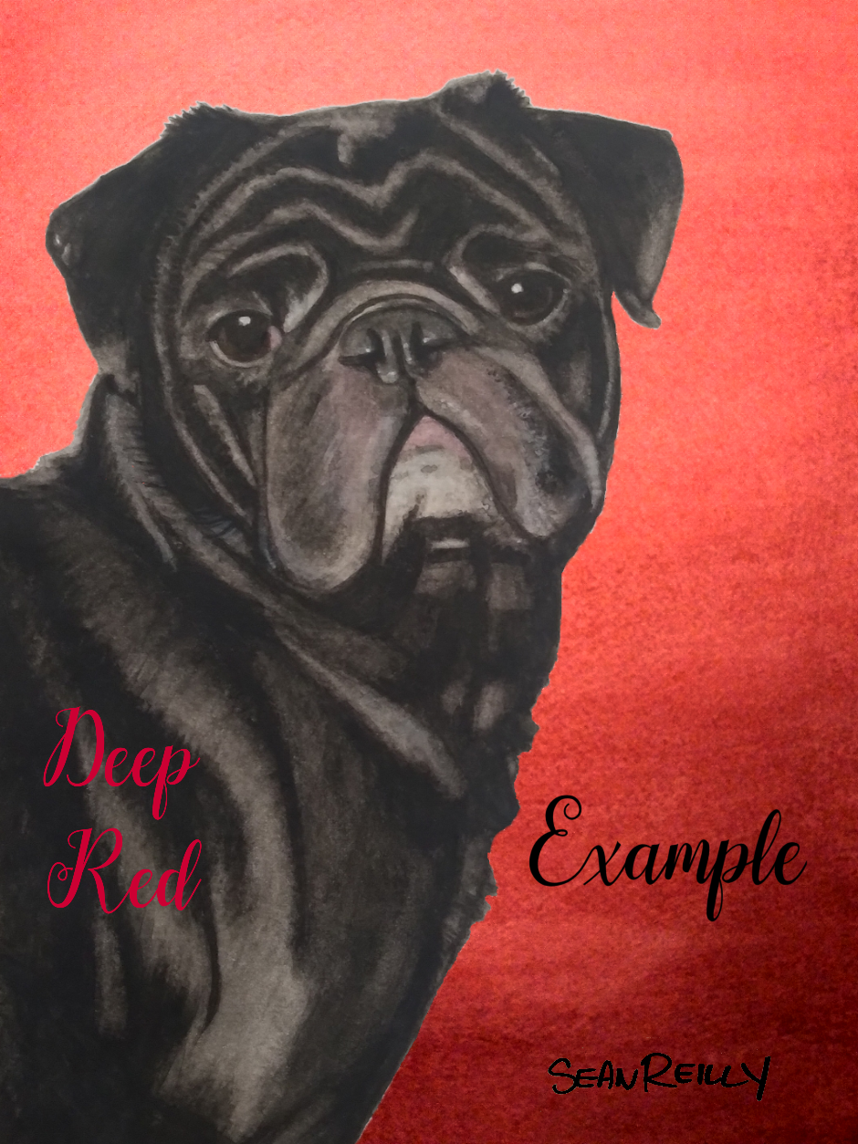 11"x14" ( TWO PET ONLY) Custom Painting