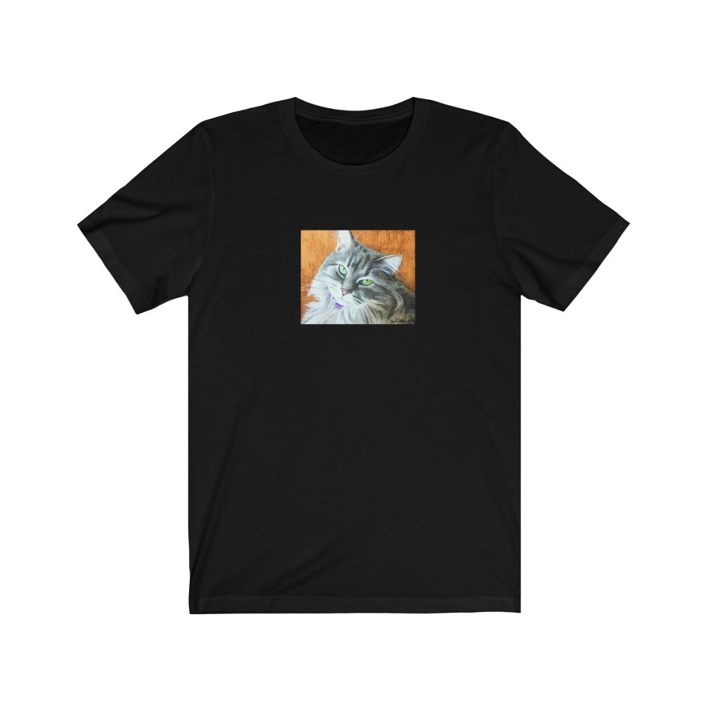 Custom T-Shirt (Yellow-Back Cat)