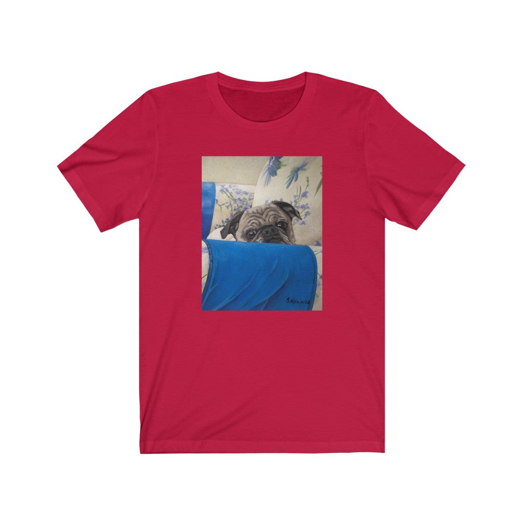 Custom T-Shirt (Armchair Pug)
