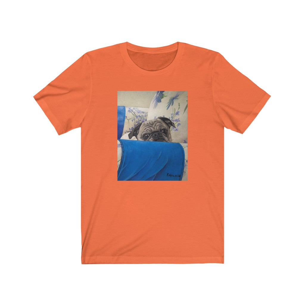 Custom T-Shirt (Armchair Pug)