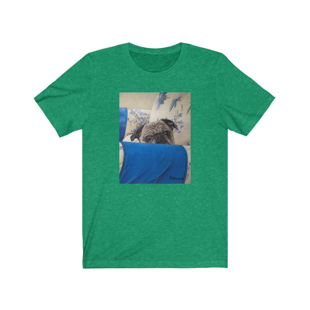 Custom T-Shirt (Armchair Pug)