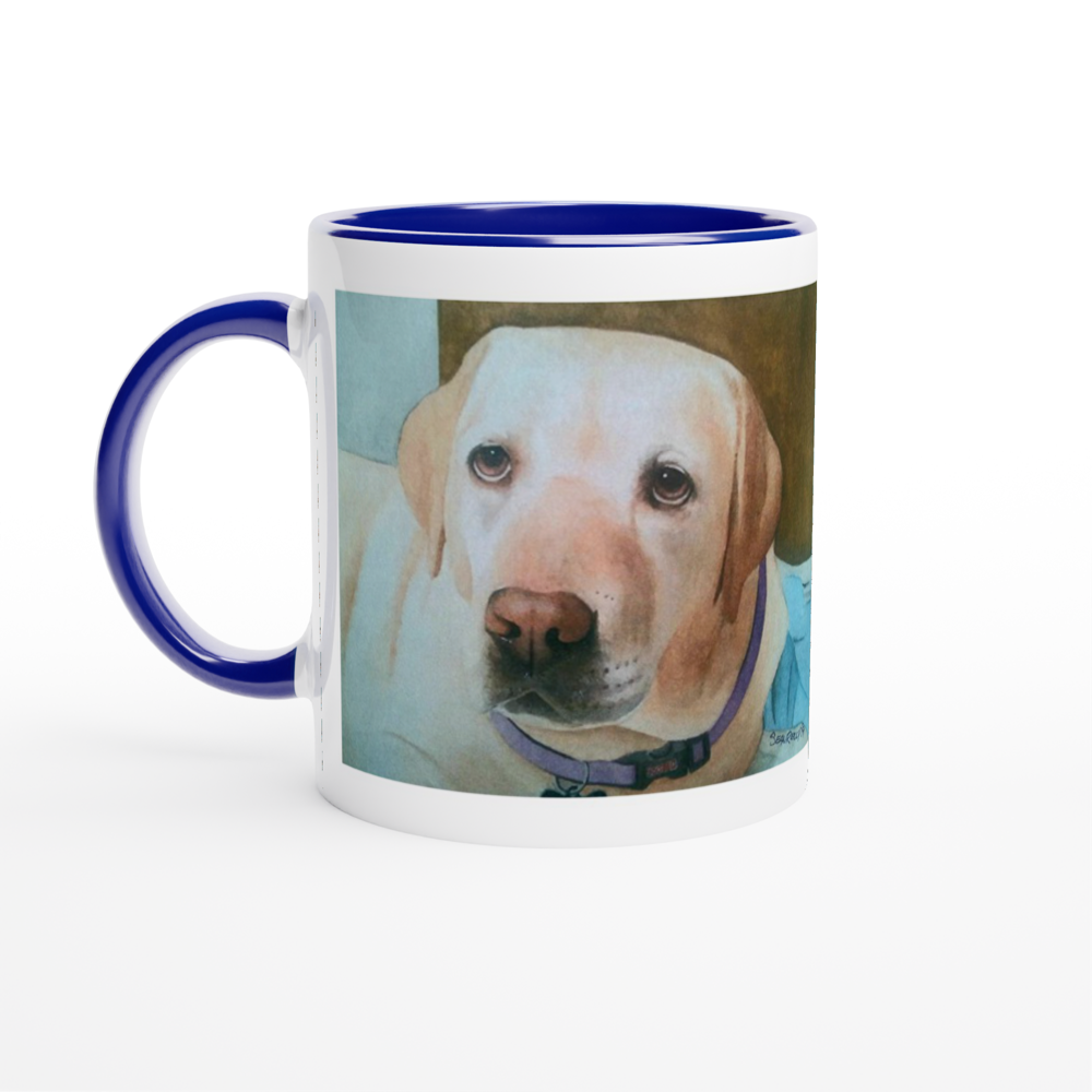 Custom Mug with Color Inside (LucyFace)
