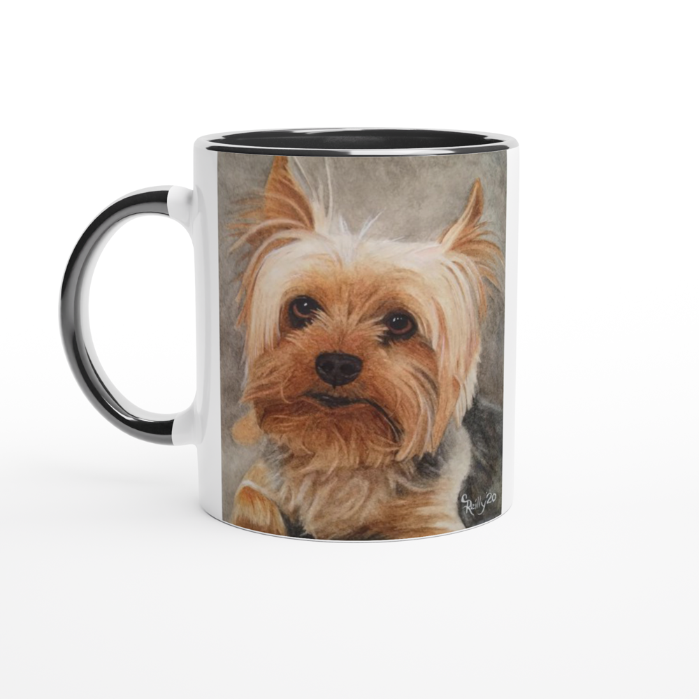 Custom Mug with Color Inside (YorkyFace)