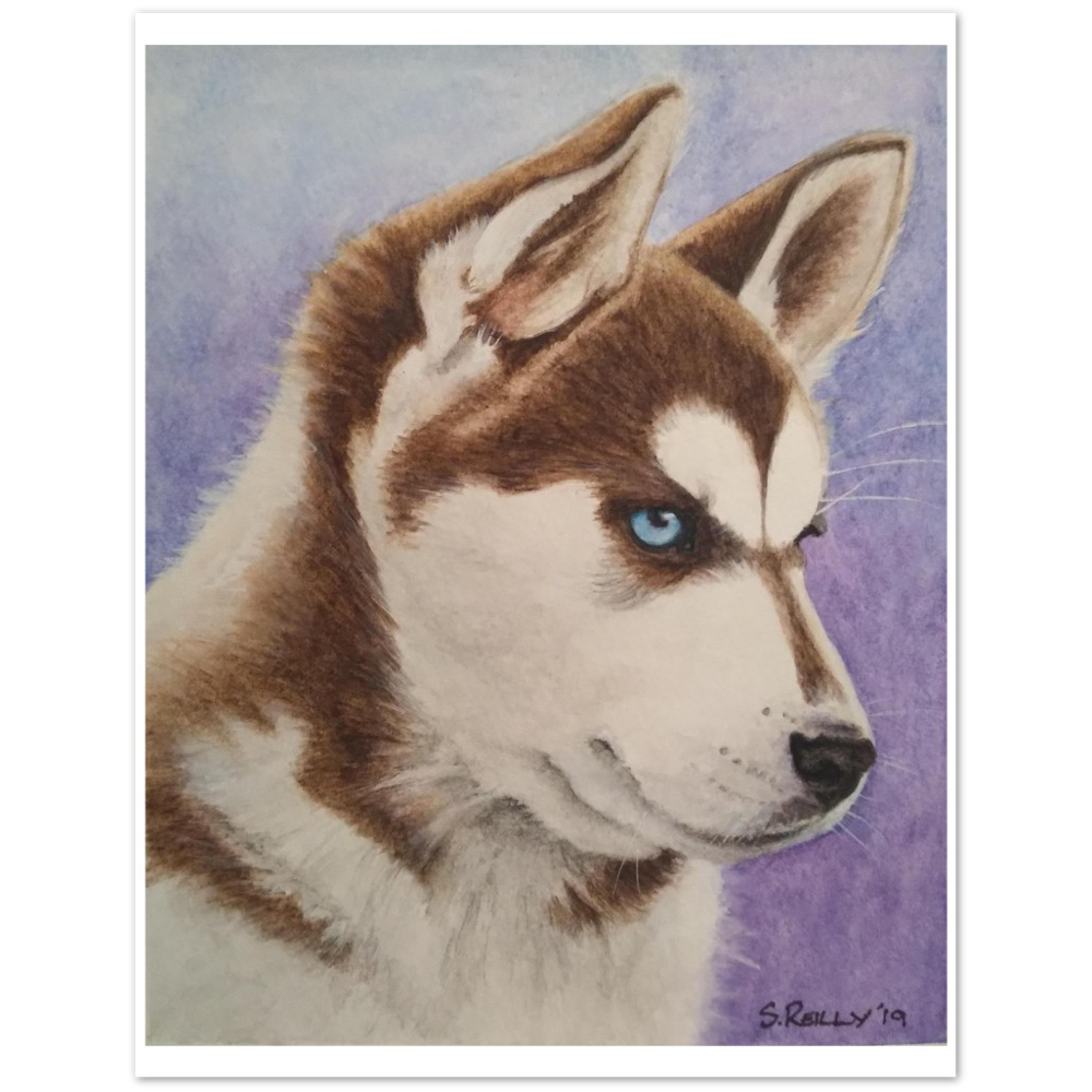 Premium Matte Print (HuskyPup)