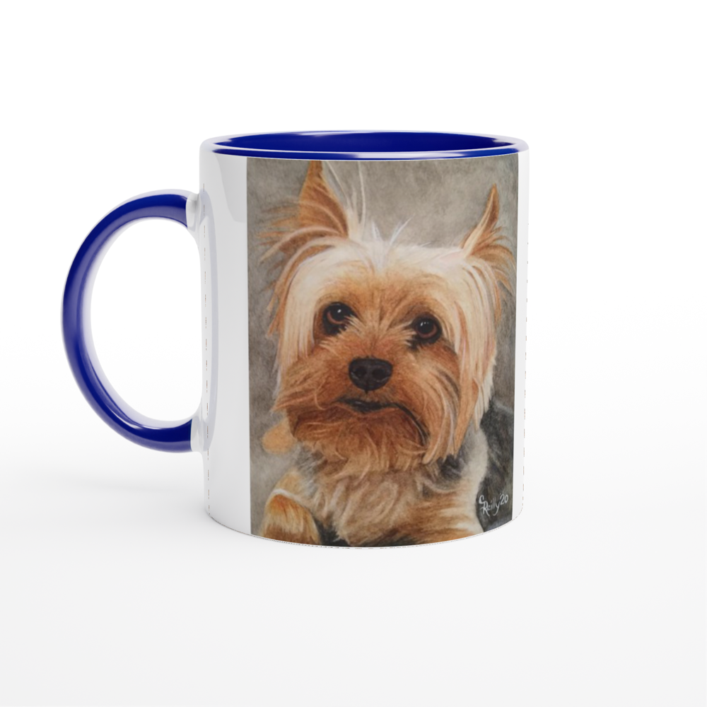 Custom Mug with Color Inside (YorkyFace)