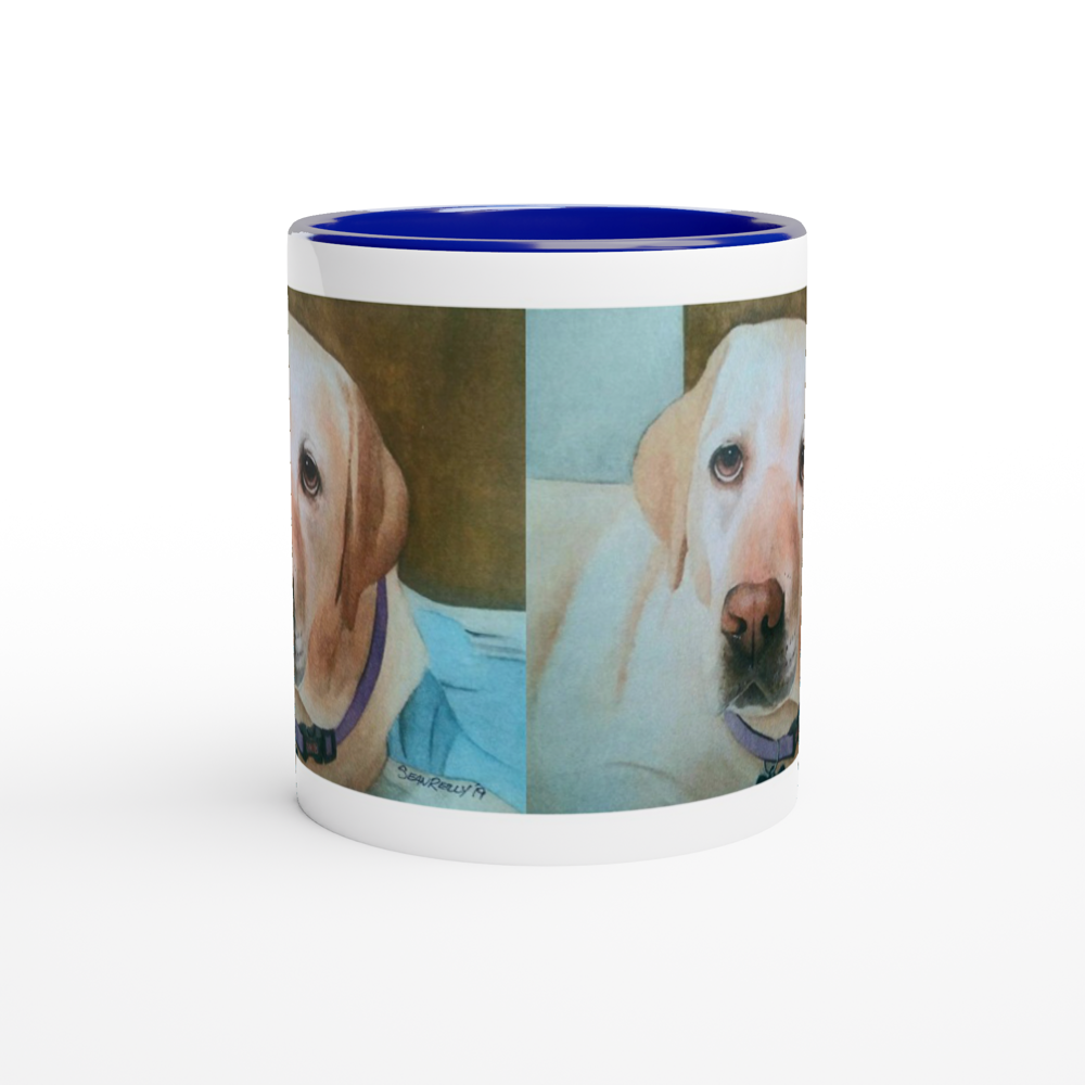Custom Mug with Color Inside (LucyFace)