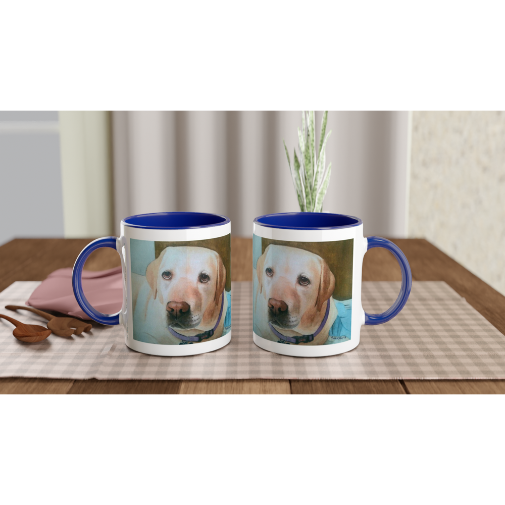 Custom Mug with Color Inside (LucyFace)