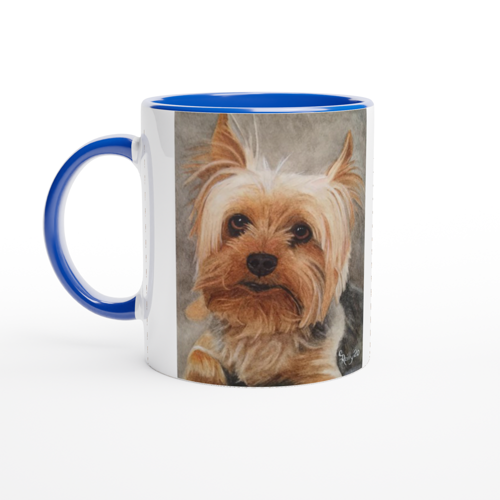 Custom Mug with Color Inside (YorkyFace)