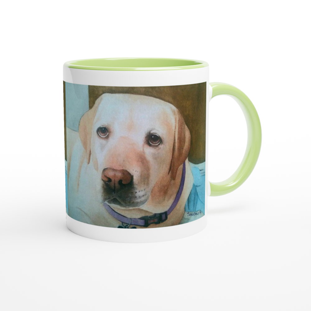 Custom Mug with Color Inside (LucyFace)