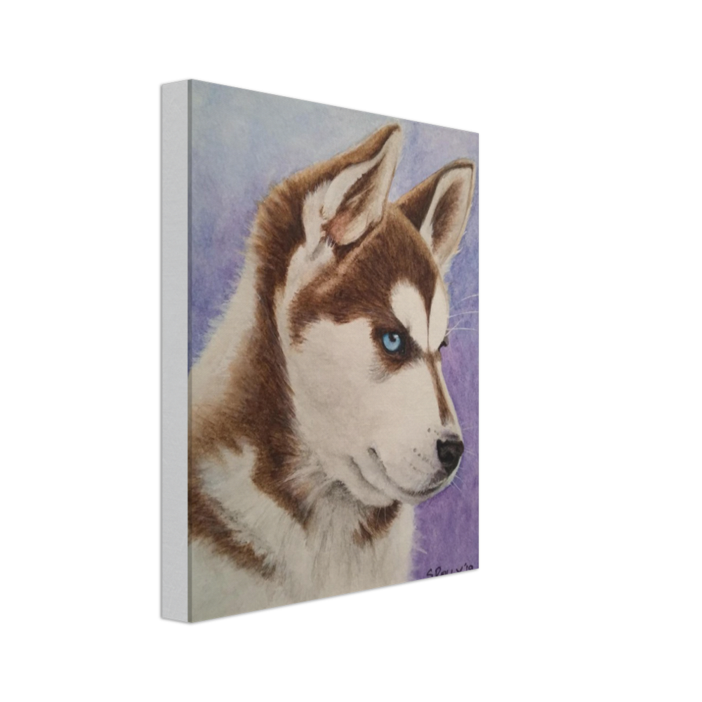 Custom Canvas Print (HuskiePup)