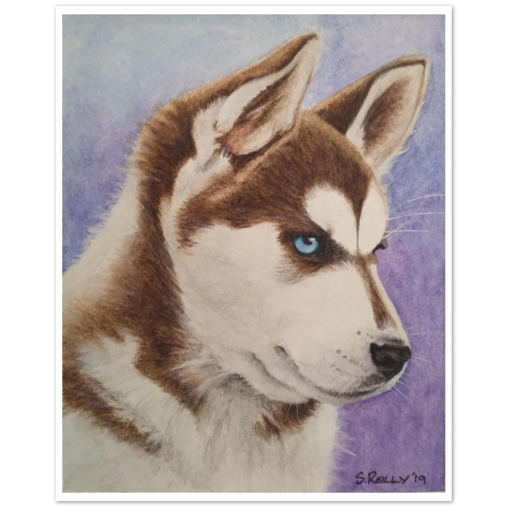 Premium Matte Print (HuskyPup)
