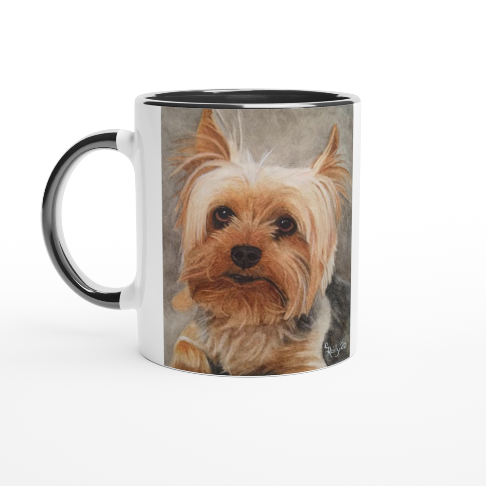 Custom Mug with Color Inside (YorkyFace)