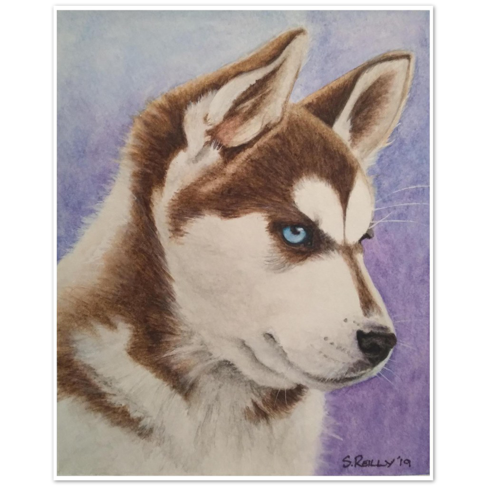 Premium Matte Print (HuskyPup)