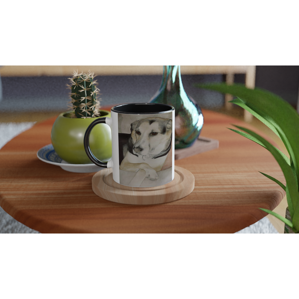 Custom Mug with Color Inside (Kirby)