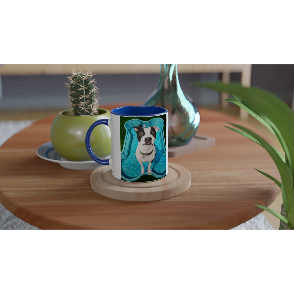 Custom Mug with Color Inside (By the Pool)