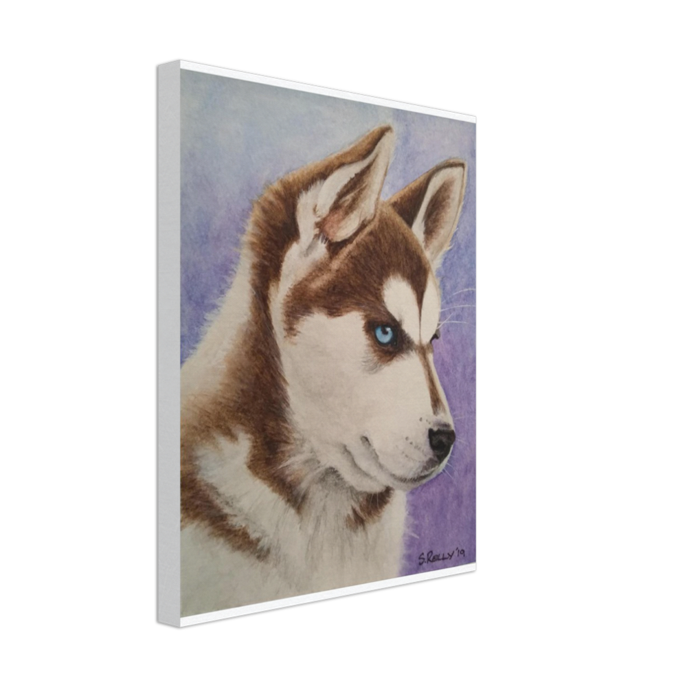Custom Canvas Print (HuskiePup)