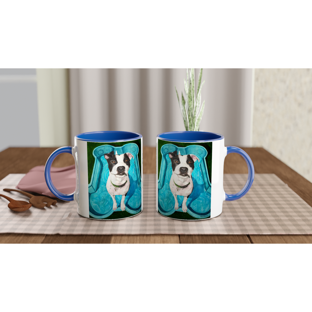 Custom Mug with Color Inside (By the Pool)