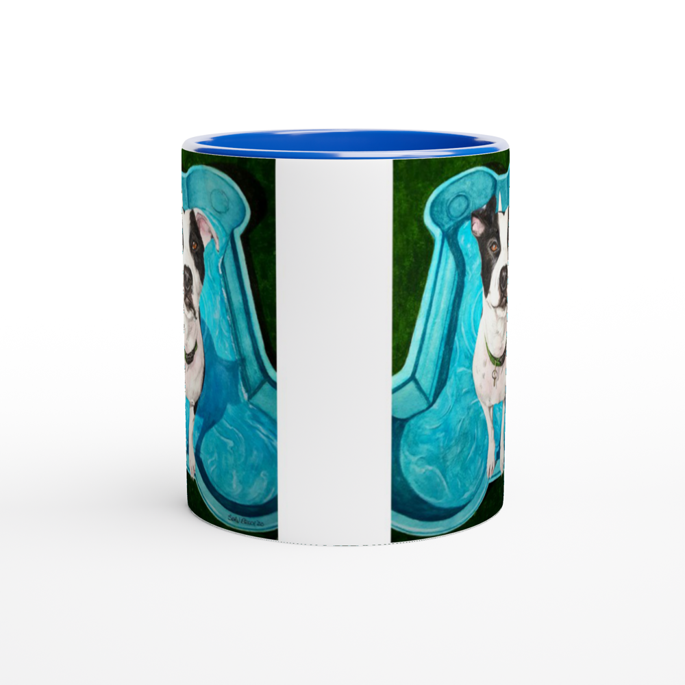 Custom Mug with Color Inside (By the Pool)