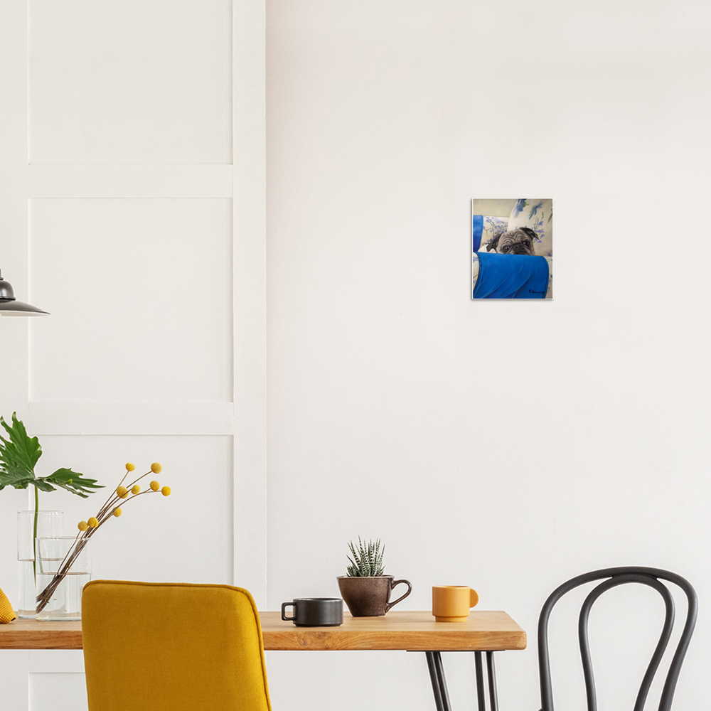 Premium Matte Print (Armchair Pug)