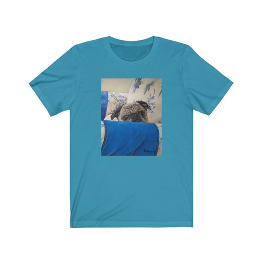 Custom T-Shirt (Armchair Pug)