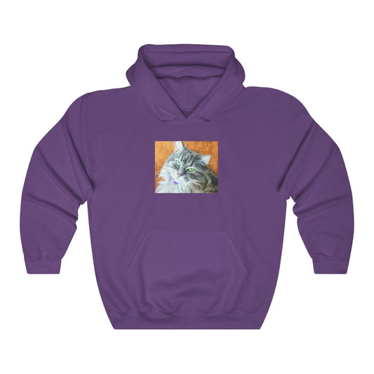 Custom Hoodie (Yellow-Back Cat)