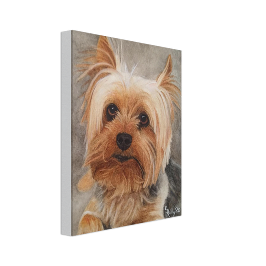 Custom Canvas Print (YorkyFace)