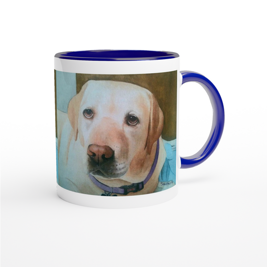 Custom Mug with Color Inside (LucyFace)