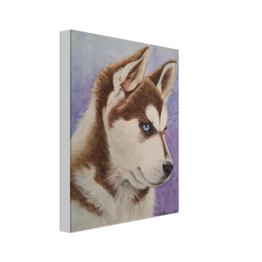 Custom Canvas Print (HuskiePup)