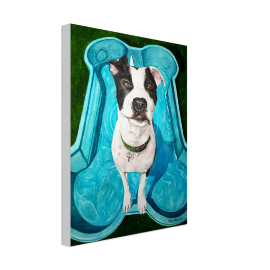 Custom Canvas Print (By the Pool)