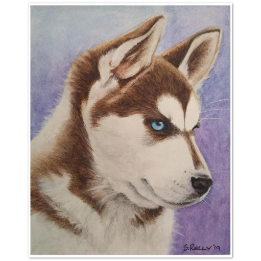 Premium Matte Print (HuskyPup)